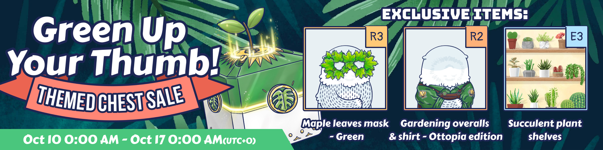 Green Thumb Chest Sale