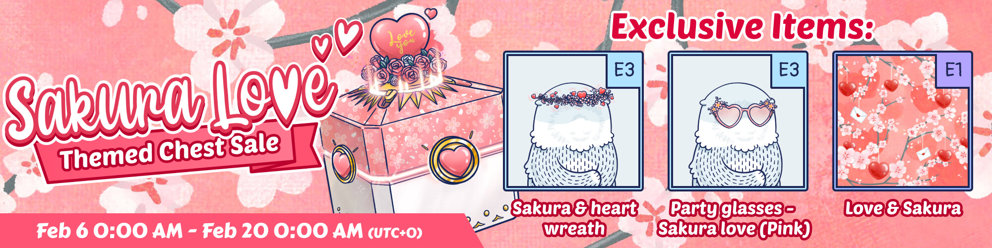 Sakura Love Chest Sale